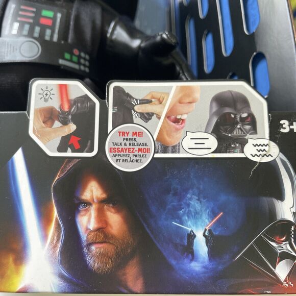 Star Wars Obi Wan Kenobi Series Darth Vader Helmet Voice Manipulator 11" NWT - Picture 3 of 9